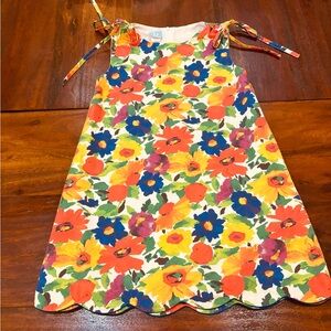 bella bliss Colorful Floral Kids Dress